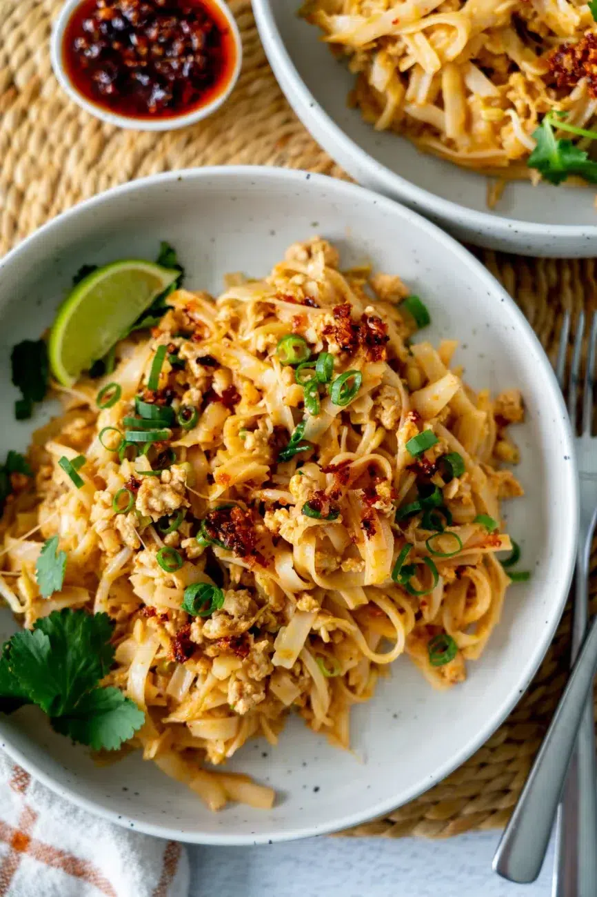 Creamy Coconut Peanut Noodles Serving(1)