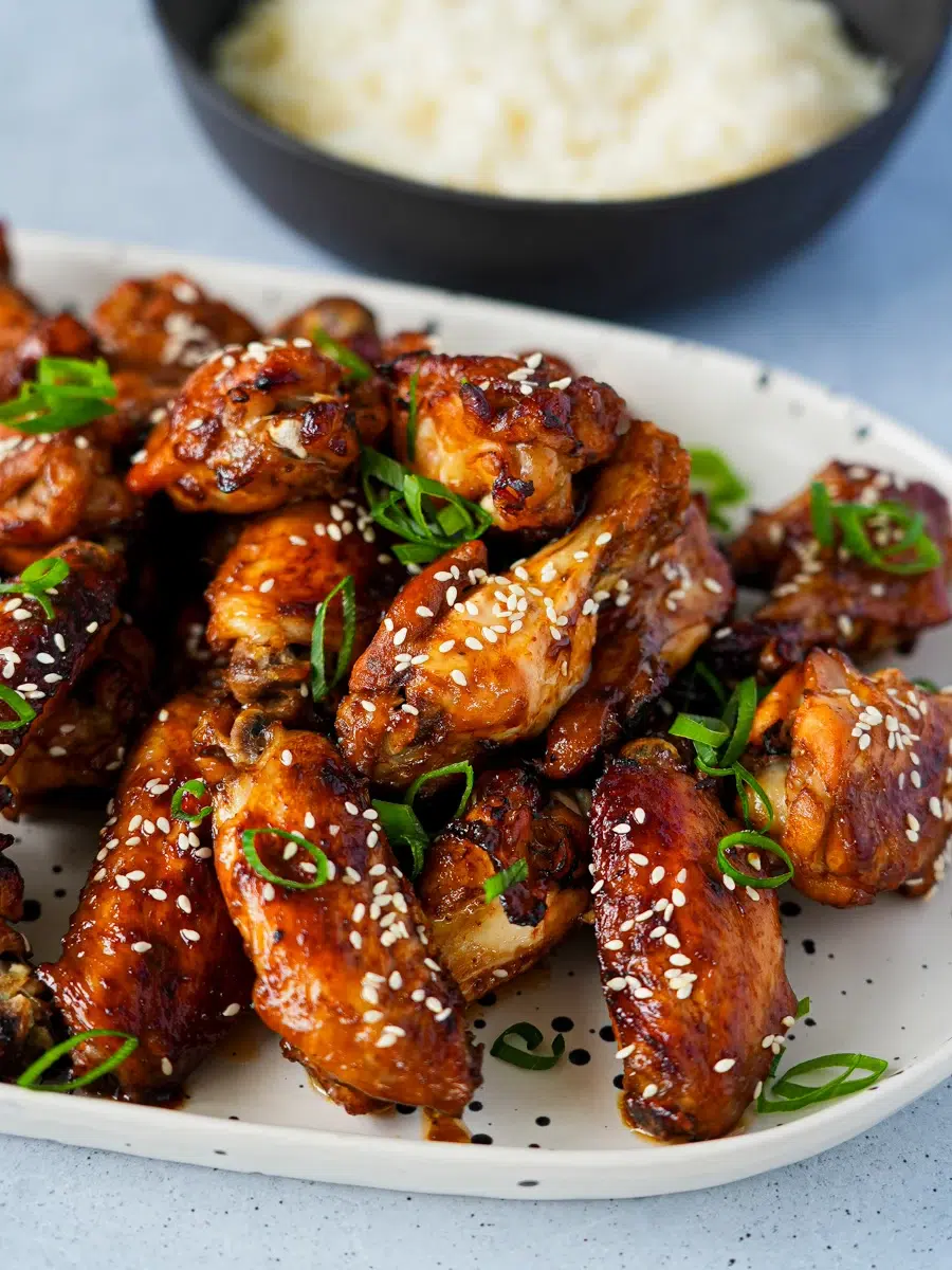Sticky Soy Chicken Wings