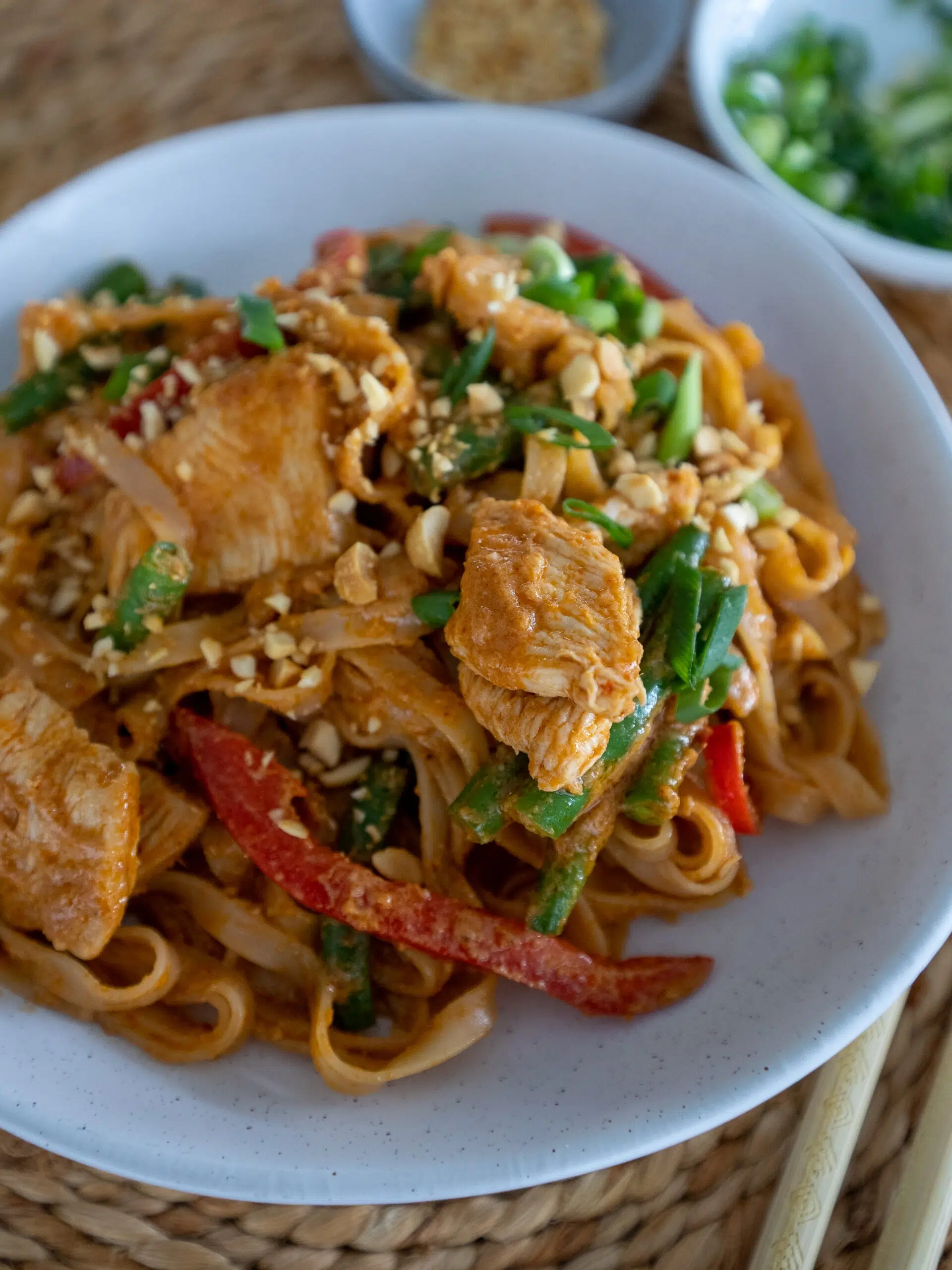 Red Curry Coconut Noodles