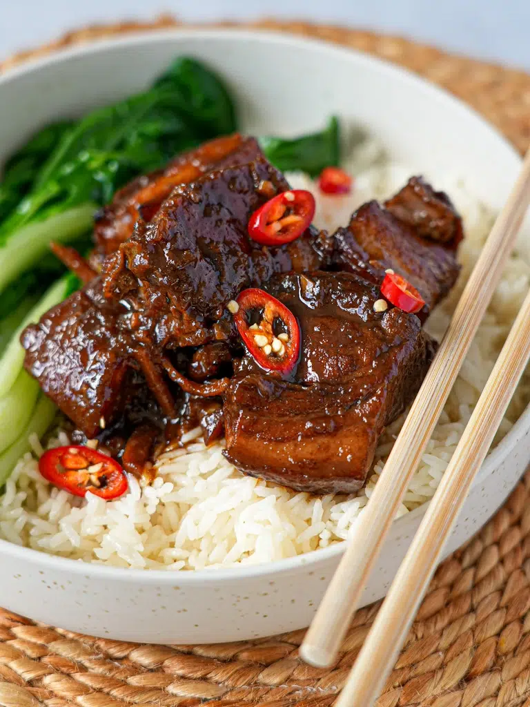 Slow-cooked Sticky Pork Belly